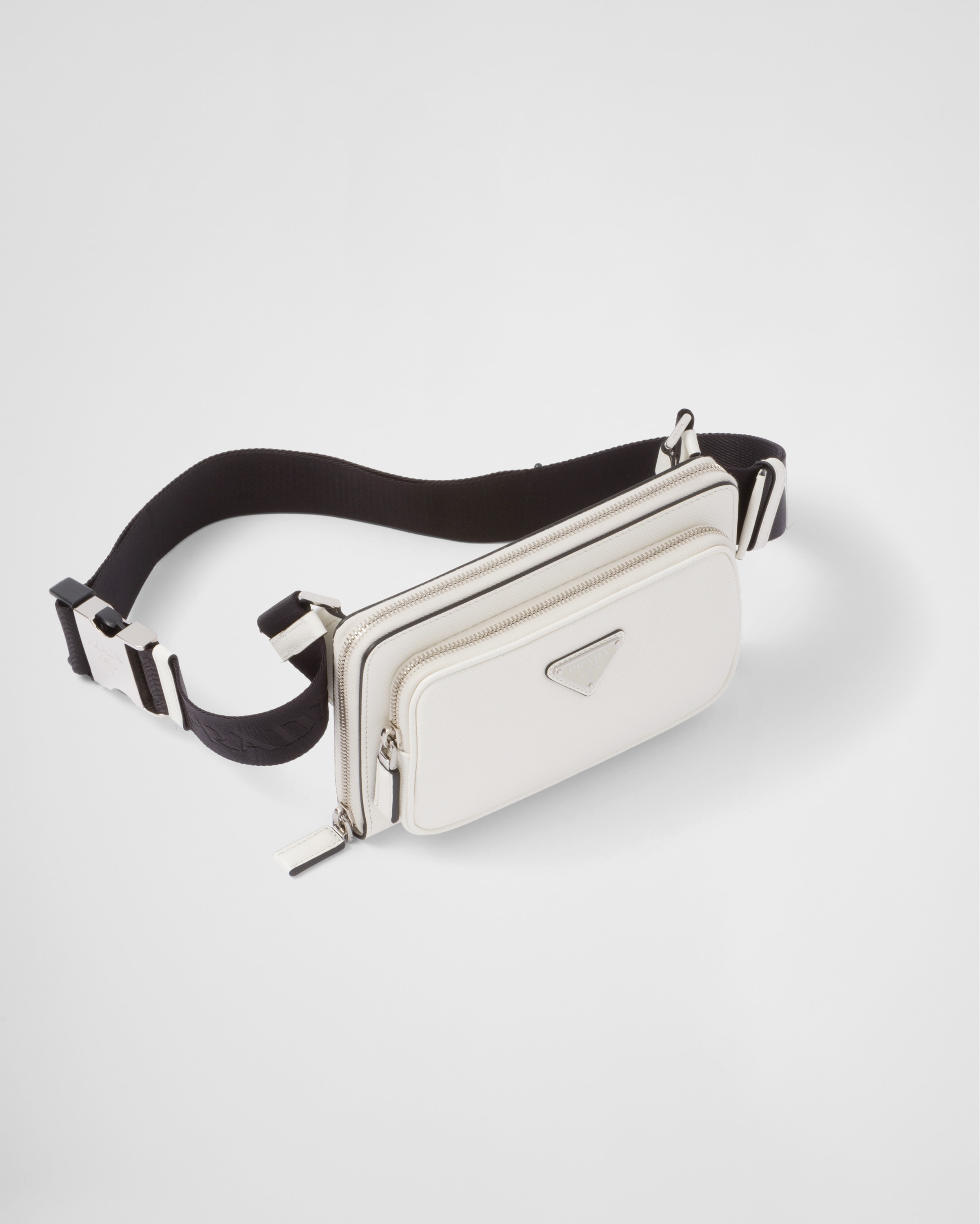 Saffiano leather belt bag - 3
