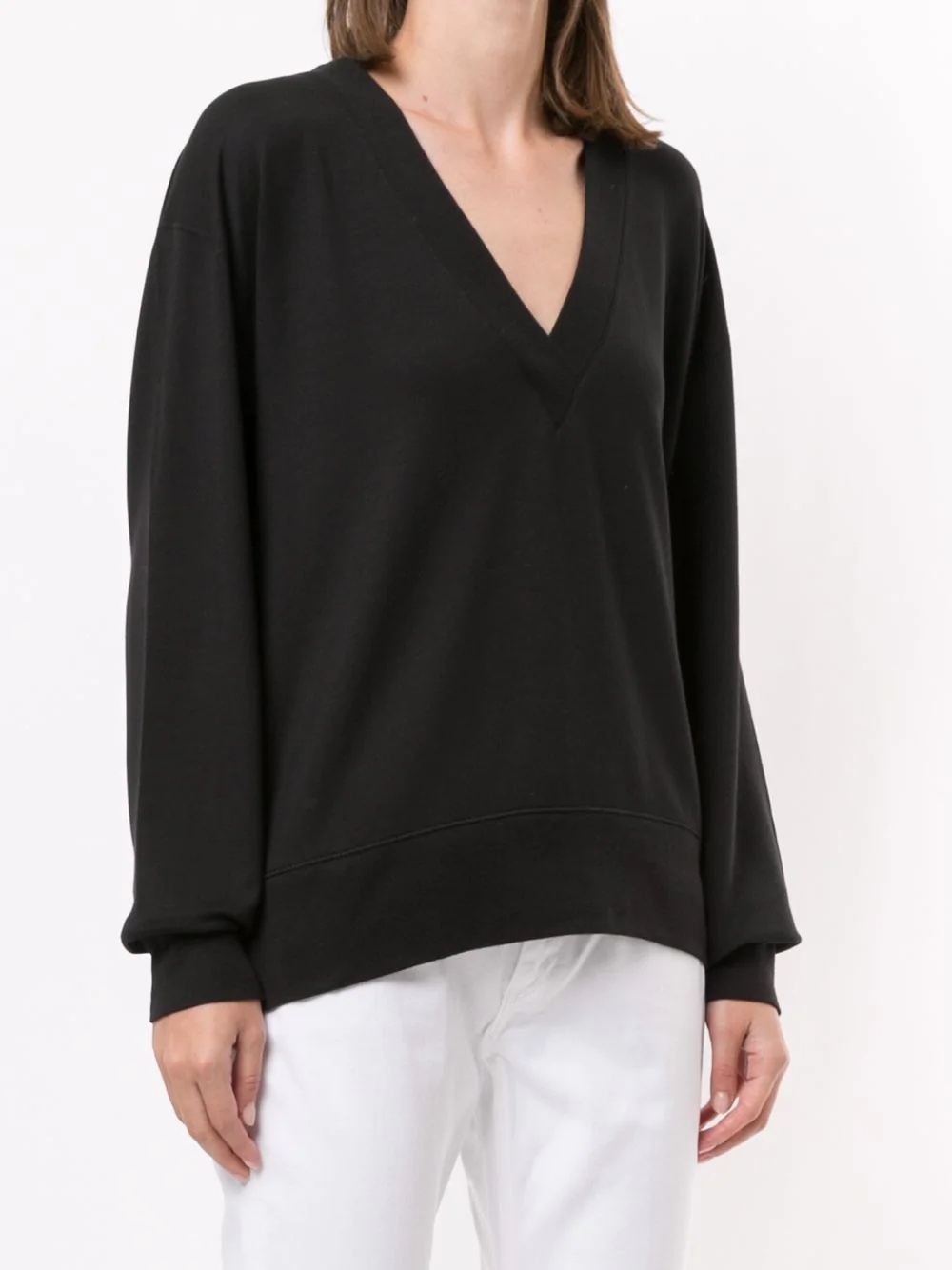 V-neck sweatshirt  - 3