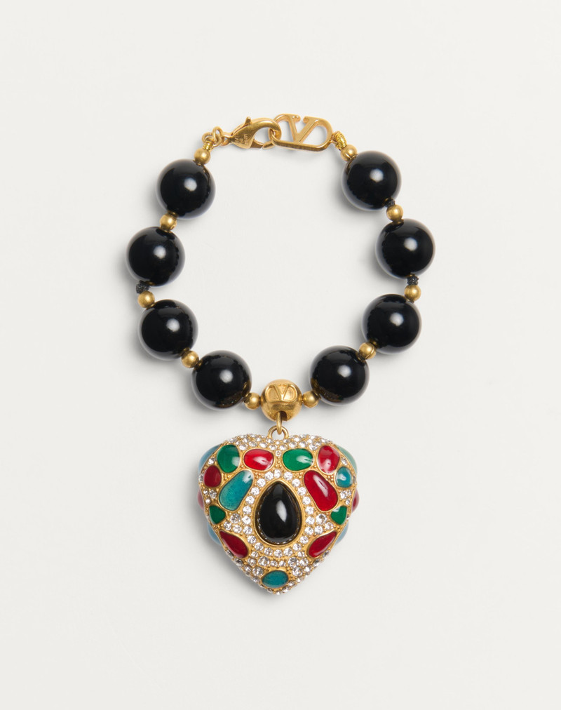 COEUR ROYAL BRACELET IN METAL, RESIN, ENAMEL AND SWAROVSKI® CRYSTALS 1
