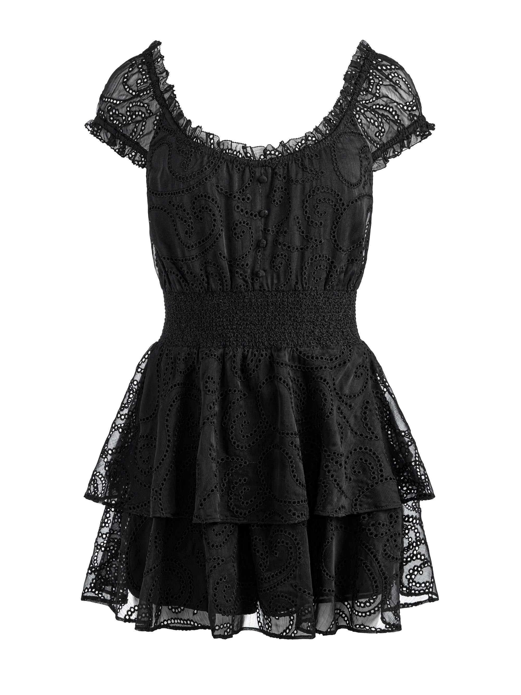 GRACIE RUFFLE ROMPER - 1