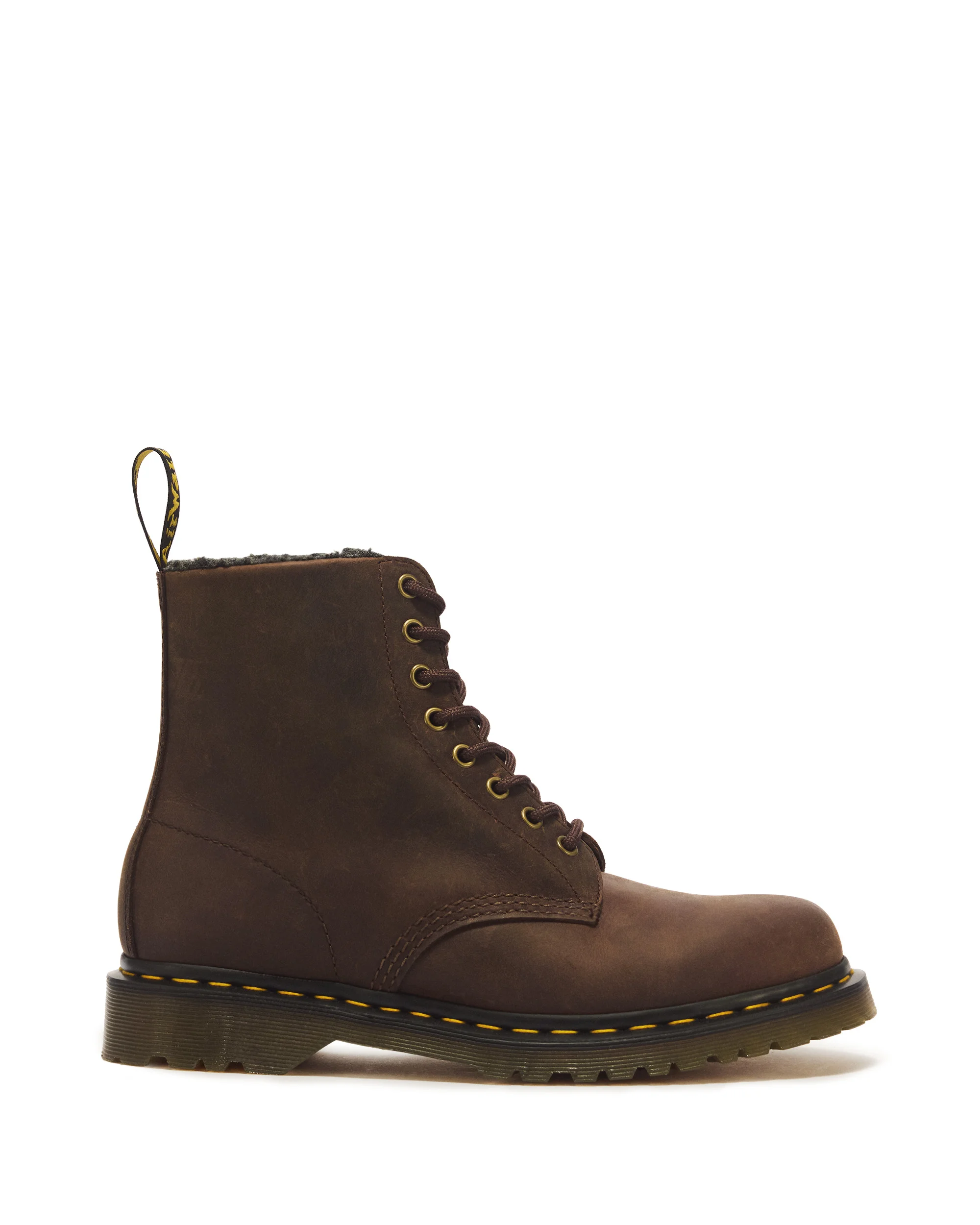 1460 Pascal Warm Lined 8 Eye Leather Boots - 1