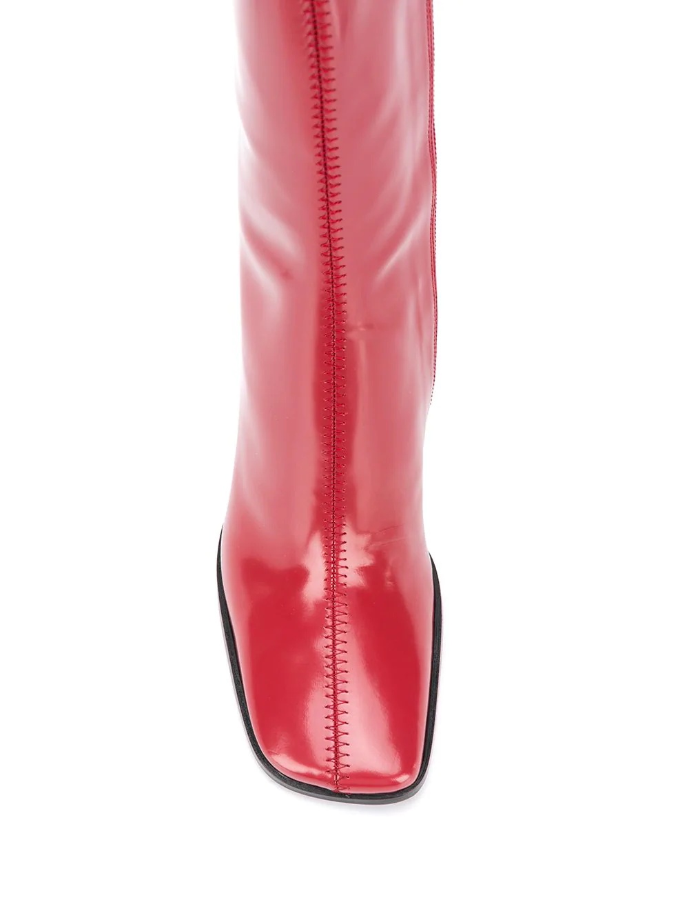 105mm calf-length boots - 4