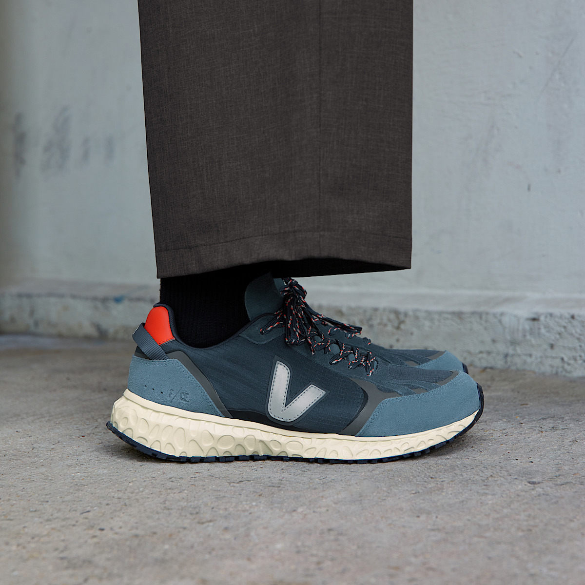 CONDOR ROYALE RIPSTOP VEJA X F/CE. NAUTICO OXFORD GREY - 4