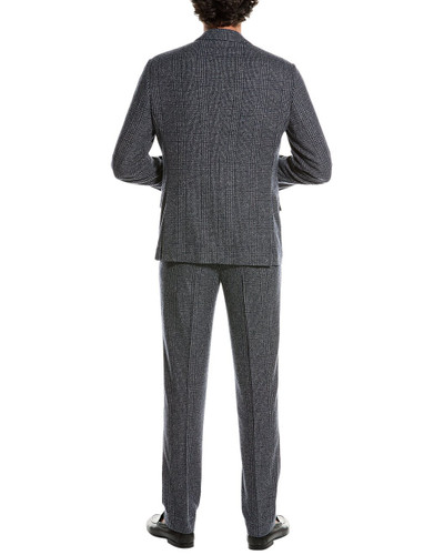 Brunello Cucinelli Brunello Cucinelli Wool, Silk & Cashmere-Blend Suit with Pleated Pant outlook