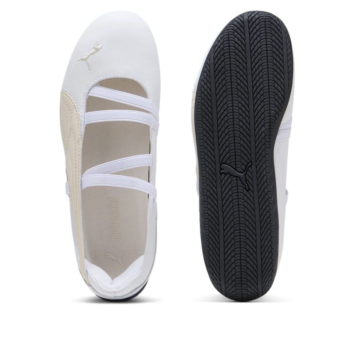 (WMNS) PUMA Speedcat Ballet Leather 'Snow White' 403587-02 - 5