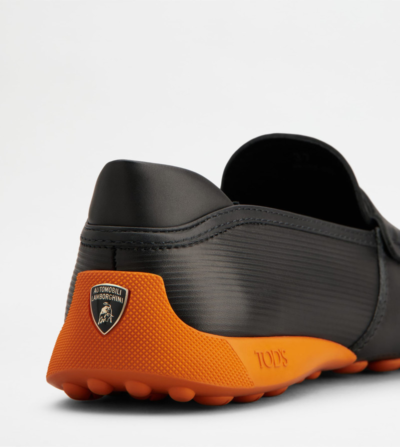 LOAFERS IN LEATHER - BLACK 5