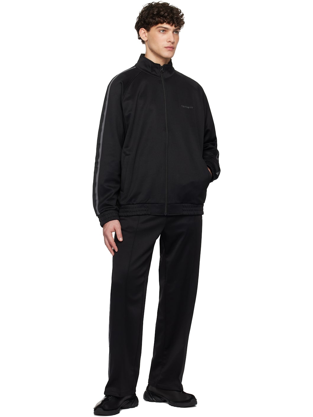 Black Bolan Track Jacket - 4