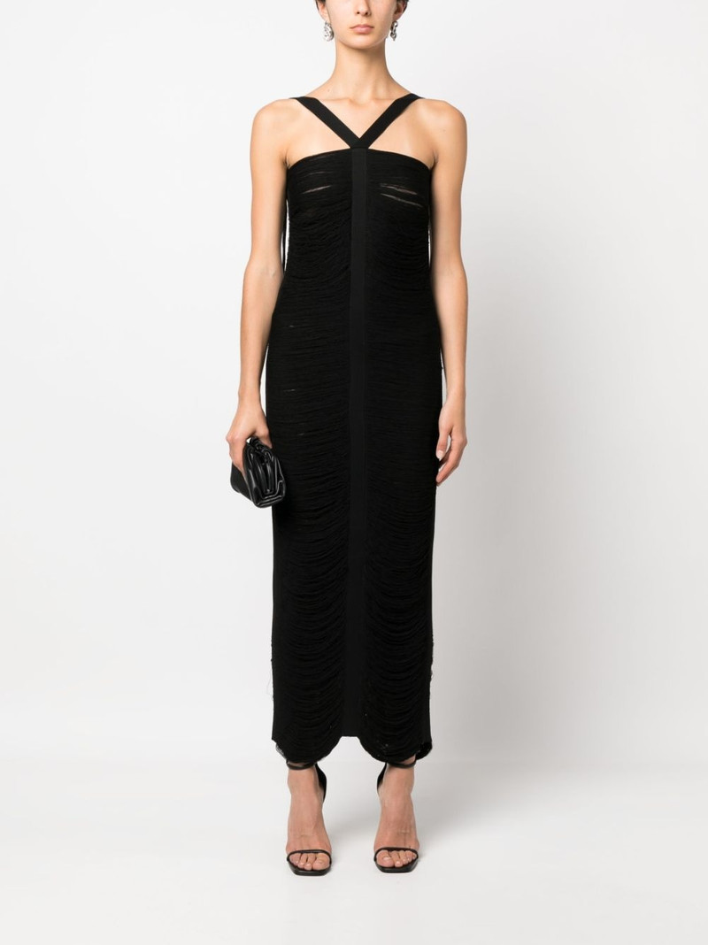 ANDREĀDAMO sleeveless knitted dress outlook