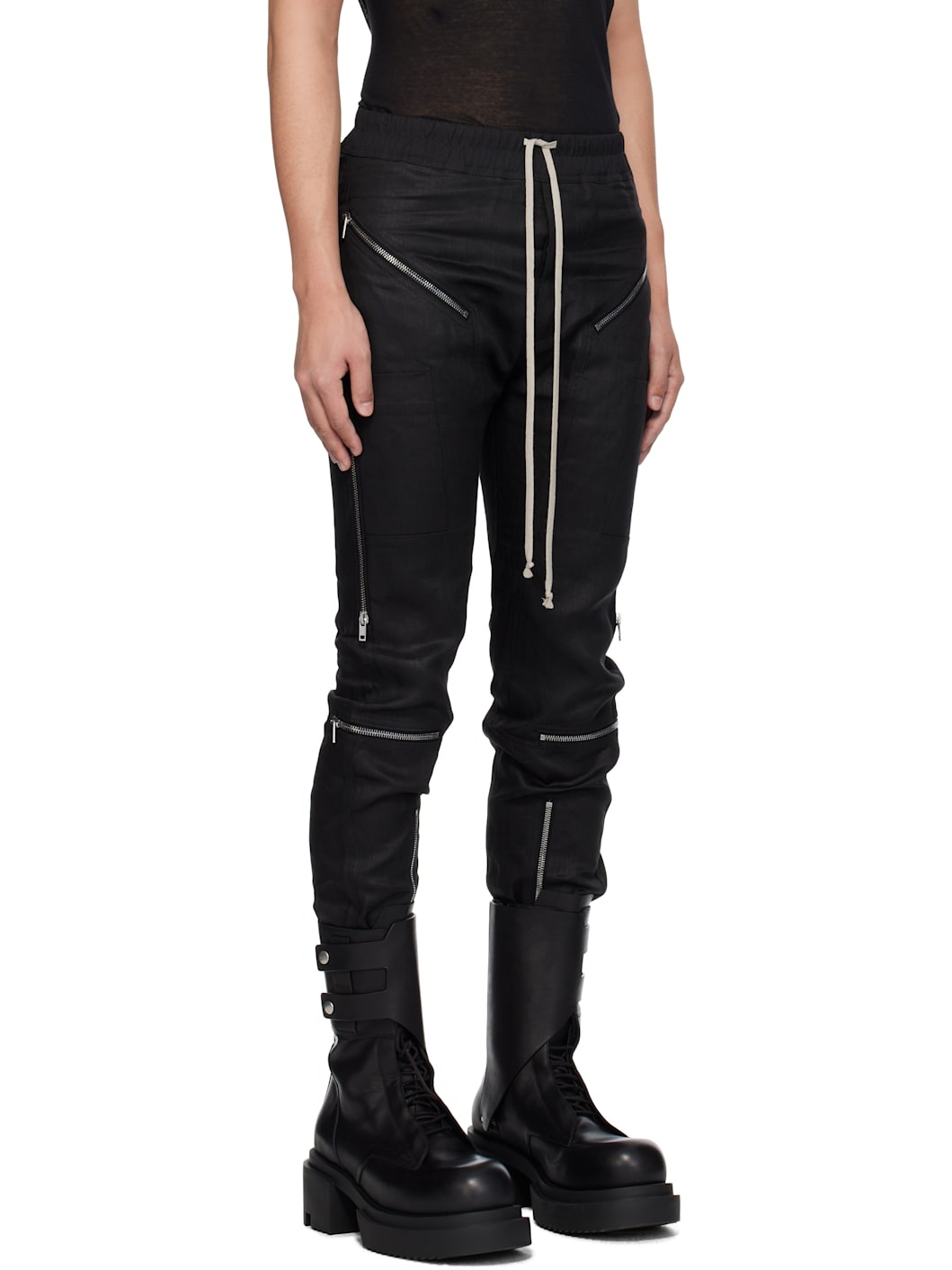 Black Hollywood Headon Trousers - 2
