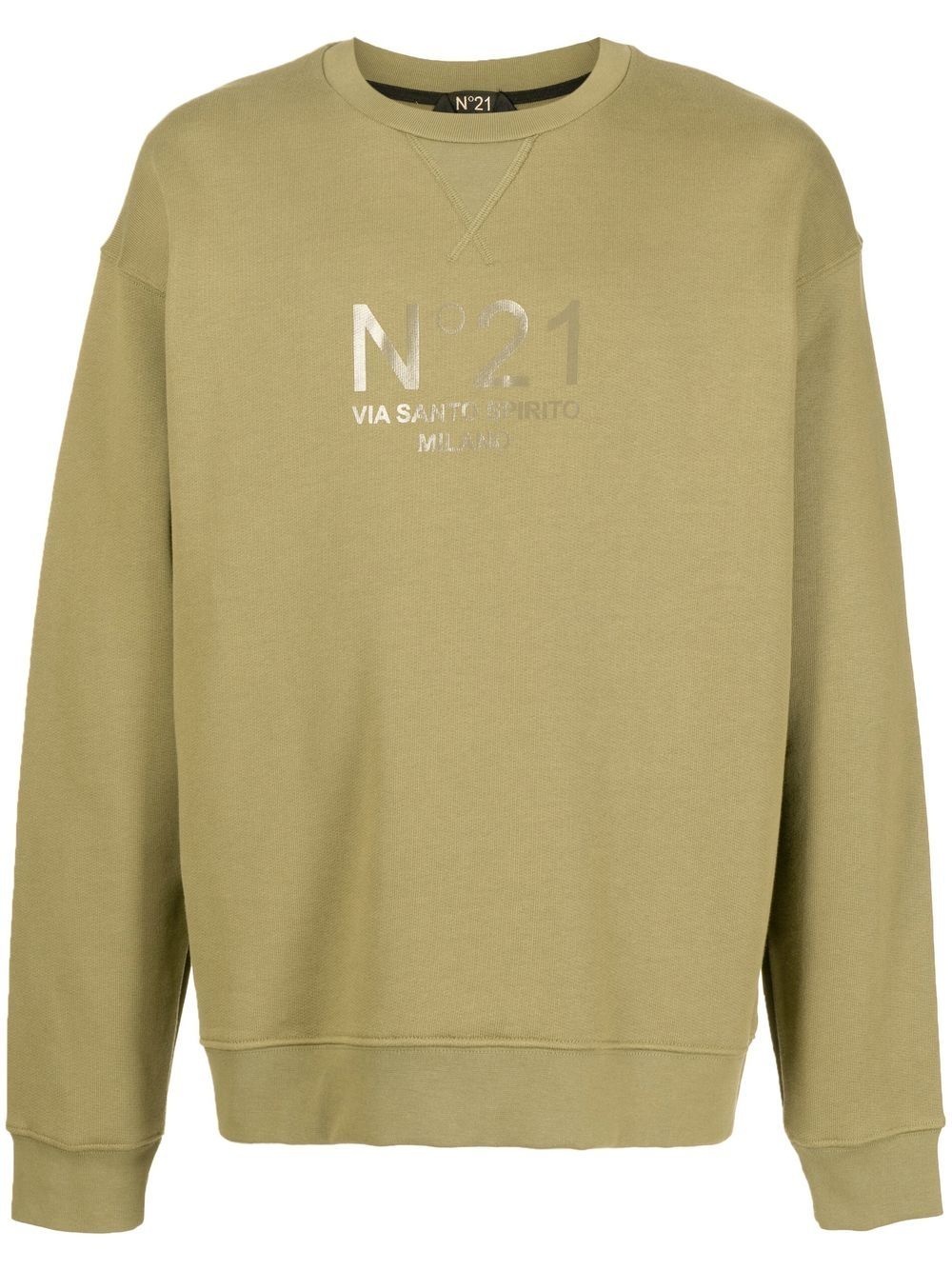 logo-print sweatshirt - 1