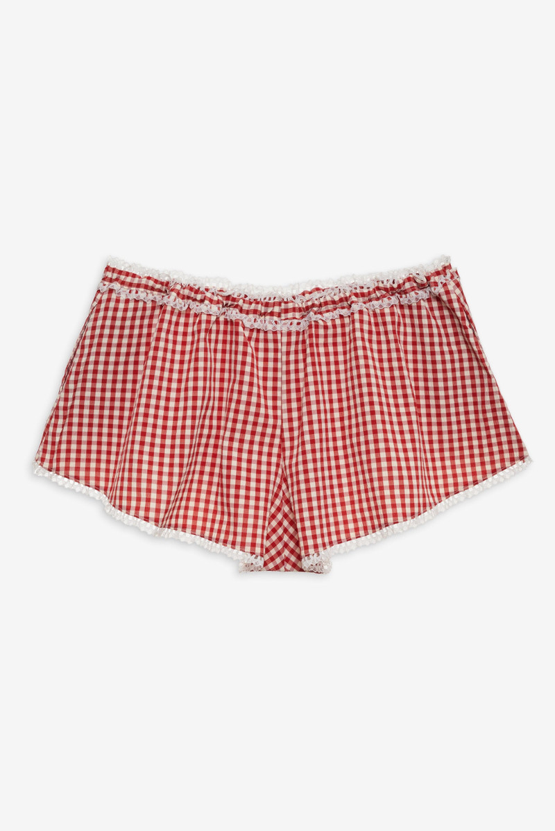 For Love & Lemons Scotch Bonnet Gingham Short outlook