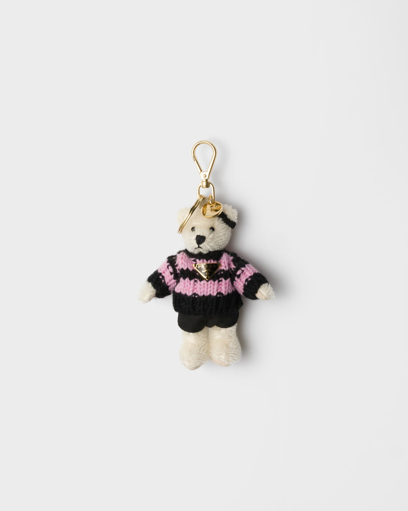 Teddy keychain charm 1