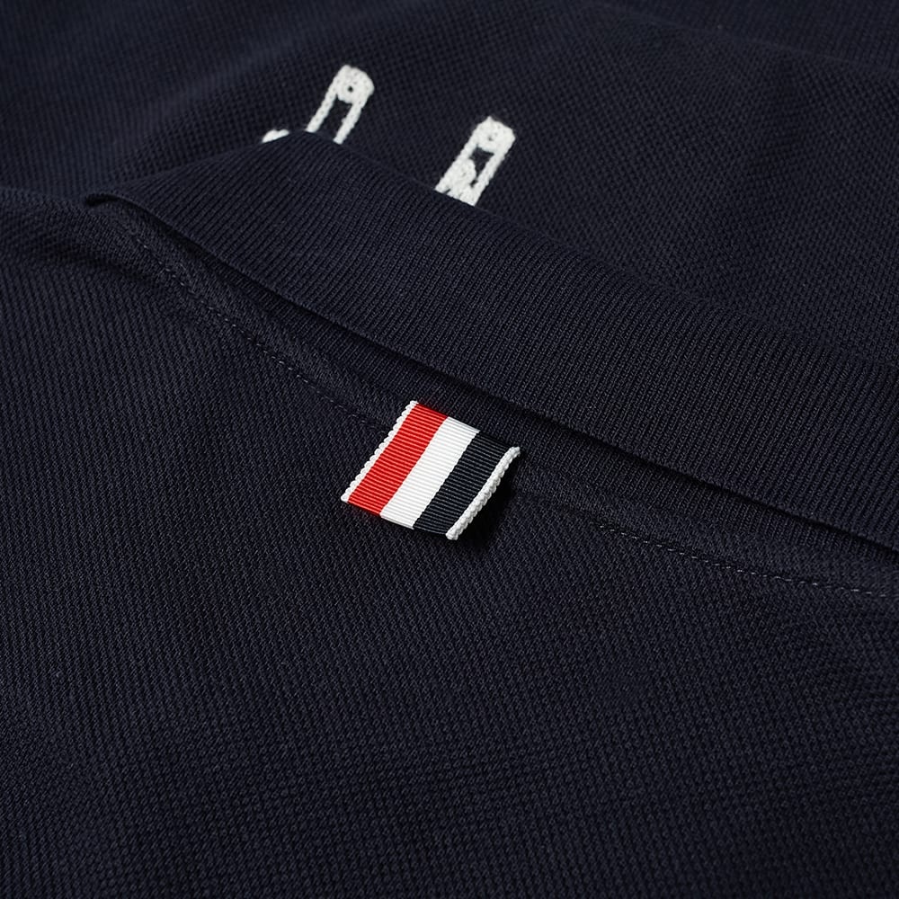 Thom Browne All Over Embroidery 4 Bar Polo - 2