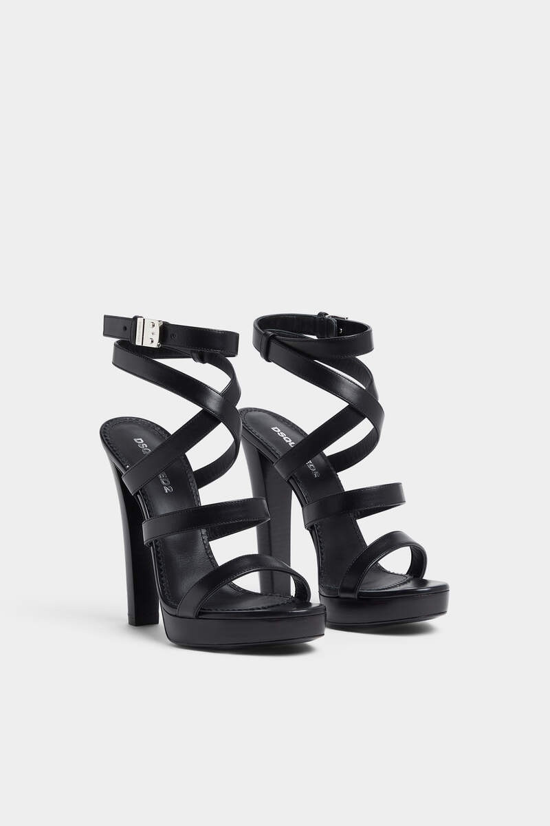 DSQUARED2 LOCK YOURSELF HEELED SANDALS outlook