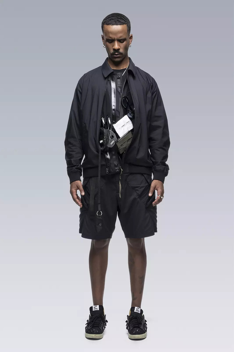 ACRONYM J111TS-CH Micro Twill Tec Sys Jacket Black outlook