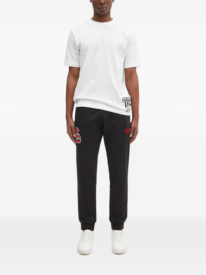 adidas logo-patch trousers outlook