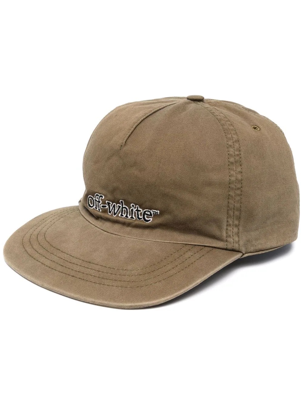 logo-embroidered cap - 1