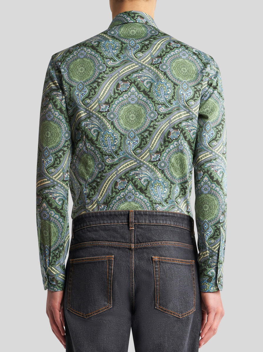 PRINTED COTTON SHIRT - 4