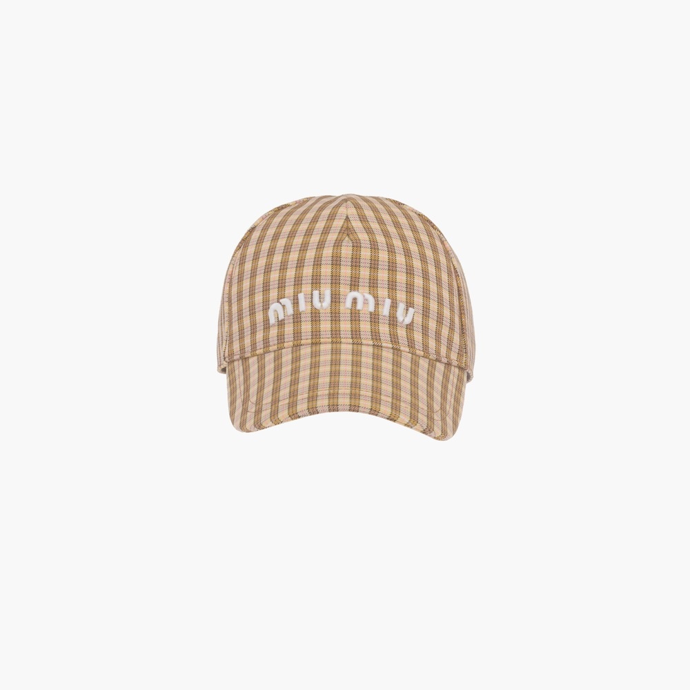Printed fabric baseball cap - 1
