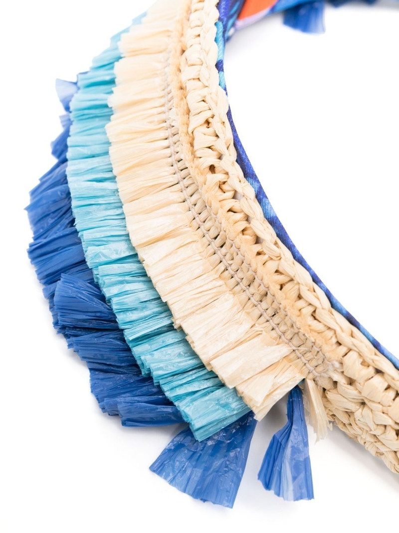 Halo raffia hairband 3