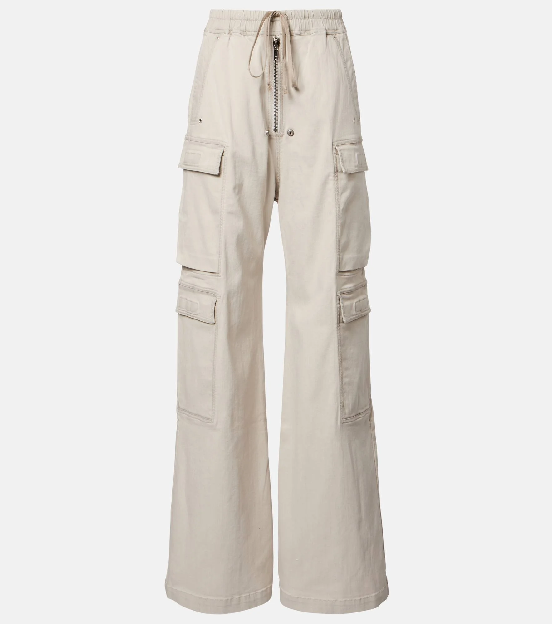 Jumbo cotton-blend cargo pants - 1