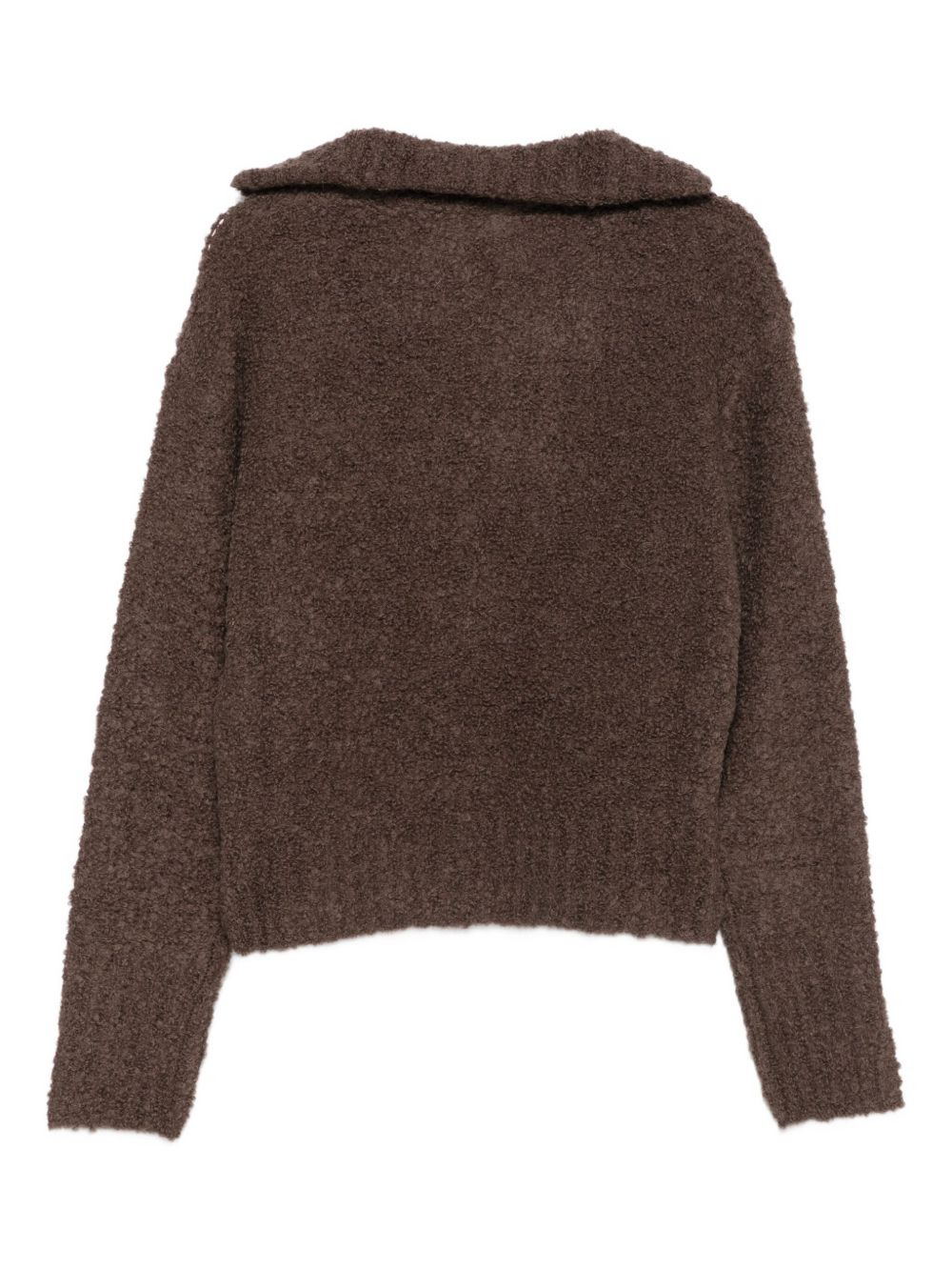 bouclé sweater - 2