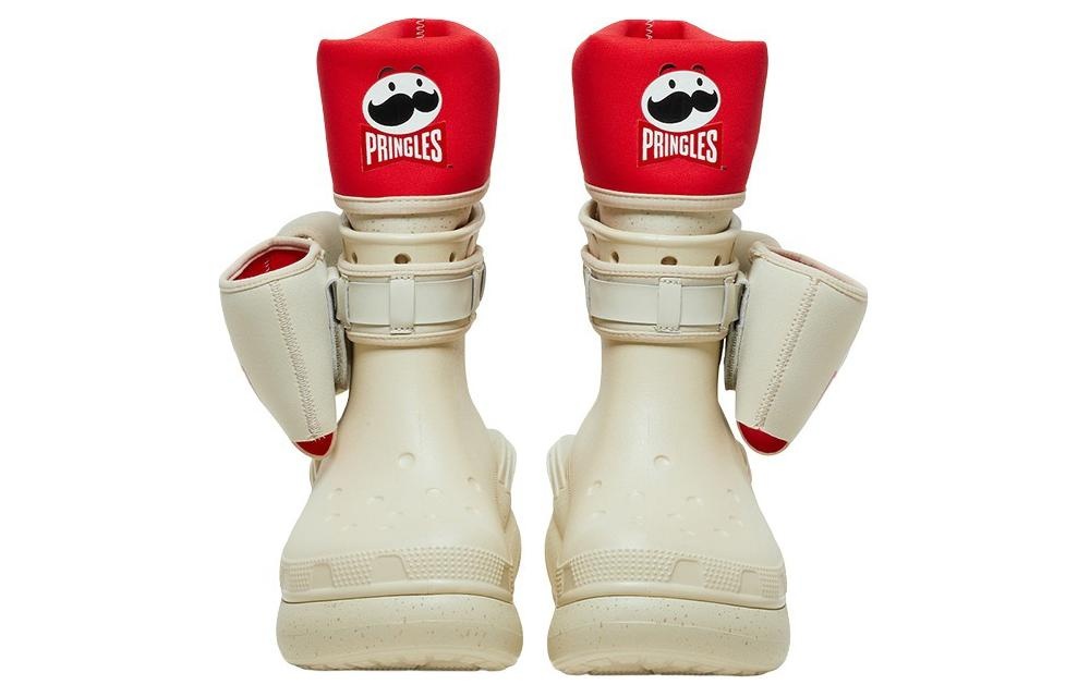Crocs x Pringles Boots 'White Red' 209691-2Y3 - 4