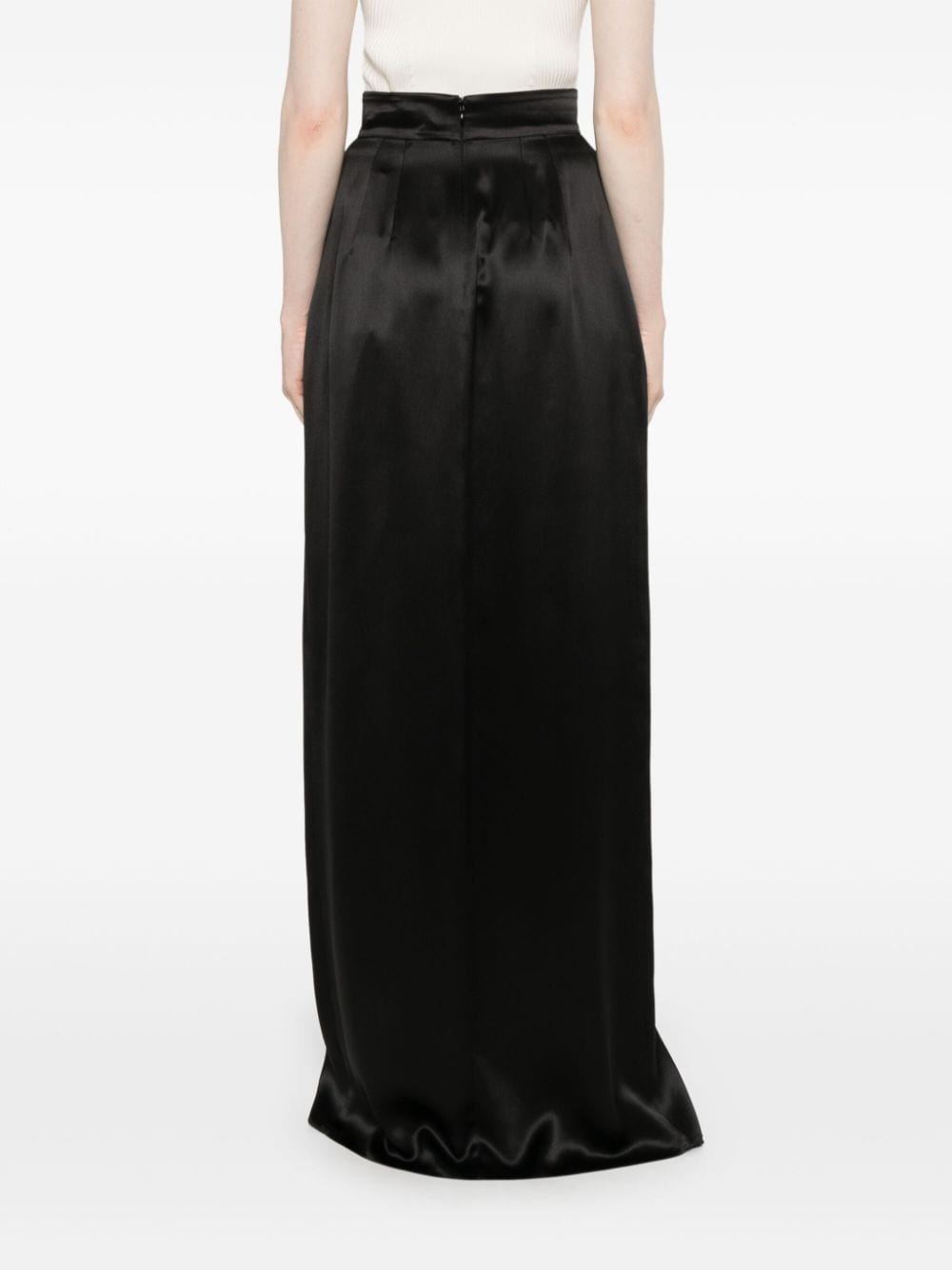 silk maxi-skirt - 4