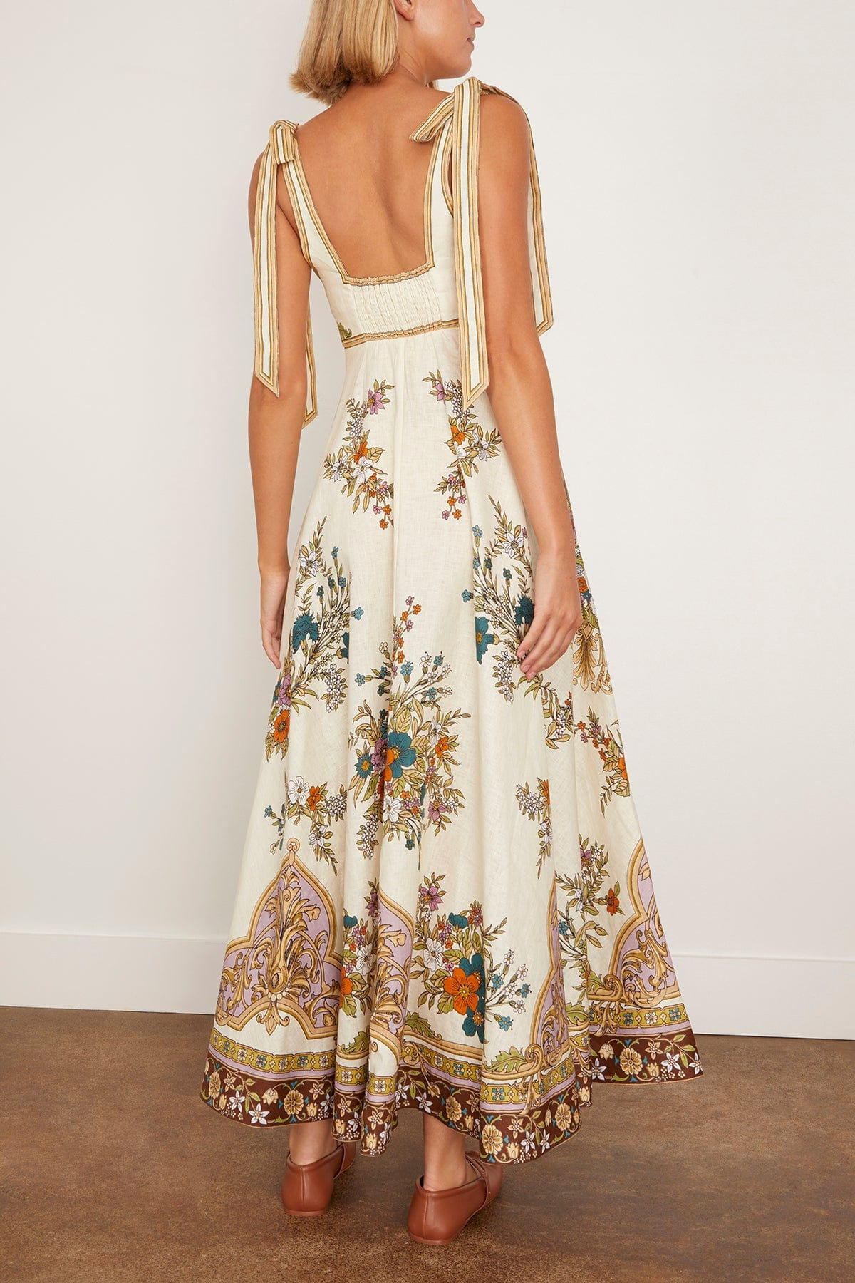 Antoinette Ballet Sundress in Cream - 4
