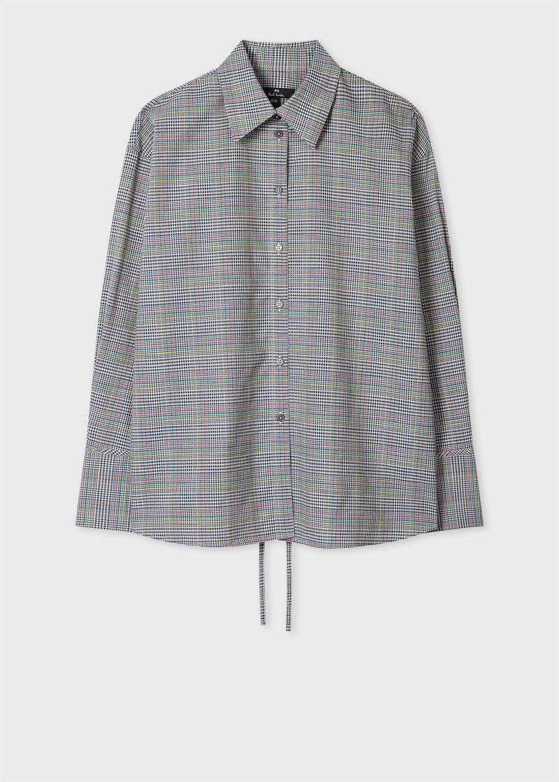 Women's Multicolour Check Shirt 1