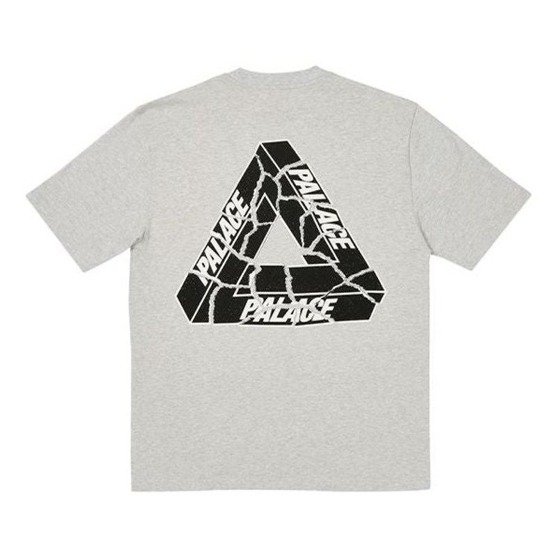 PALACE Palace Tri-Ripped T-Shirt 'Grey Marl' P25TS083 outlook