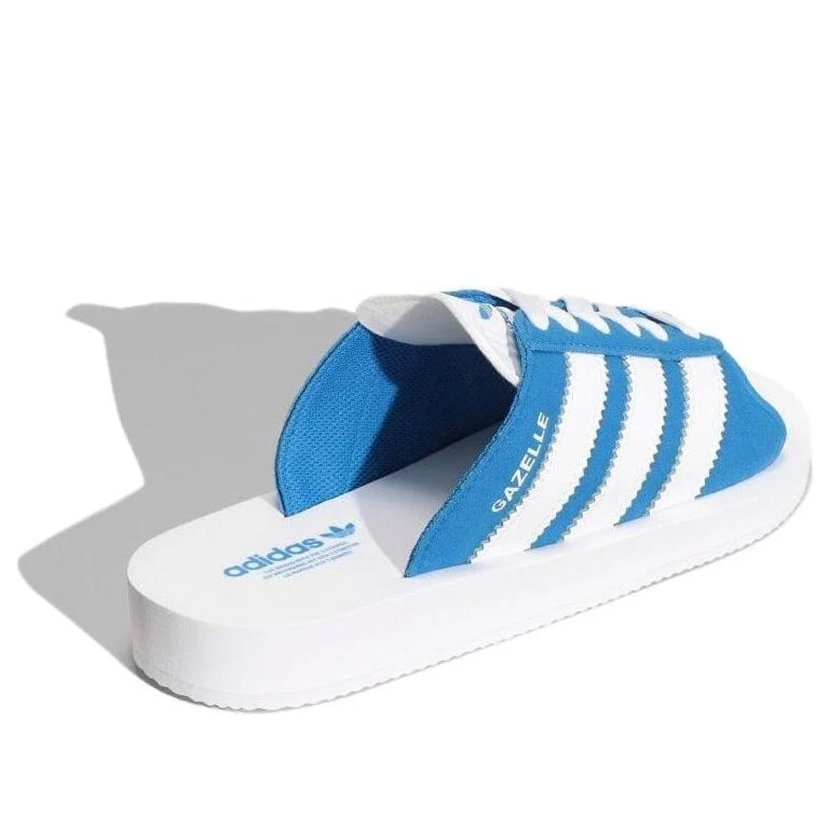 adidas gazelle silver green womens White adidas Gazelle Beach Slides Women's