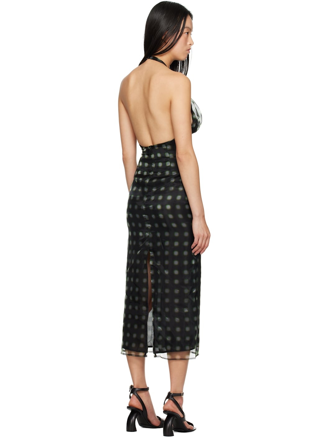 Black Zita Midi Dress - 3