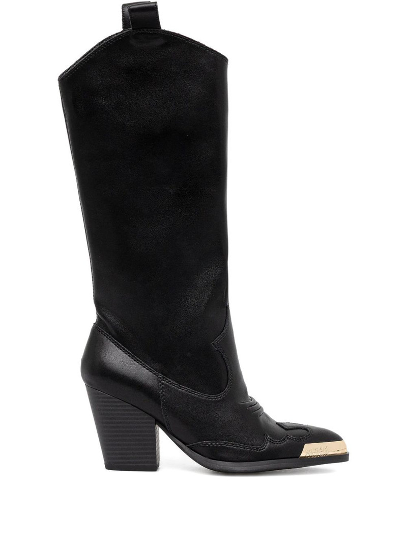 80mm pointed-toe detail boots 1