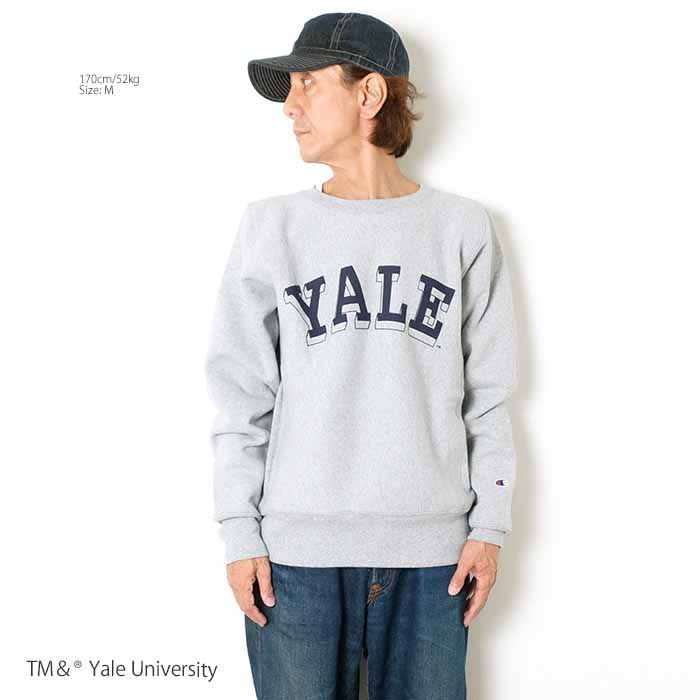 REVERS WEAVE CREW NECK SWEATSHIRT - YALE - C5-A004 - 9