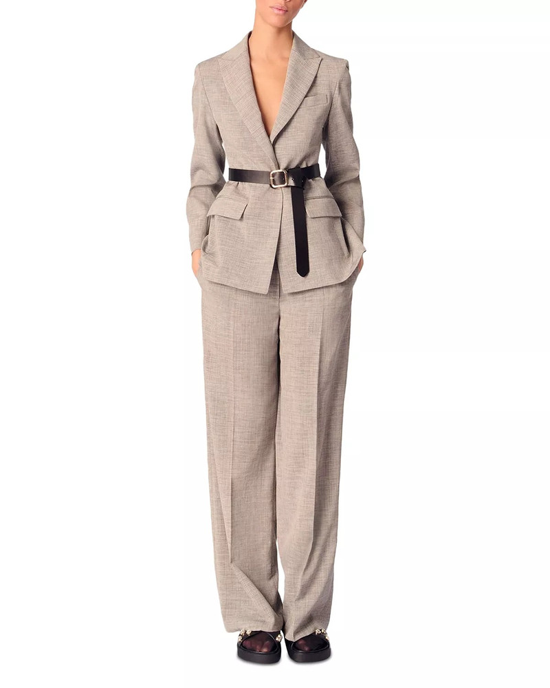 maje Belted Suit Jacket outlook