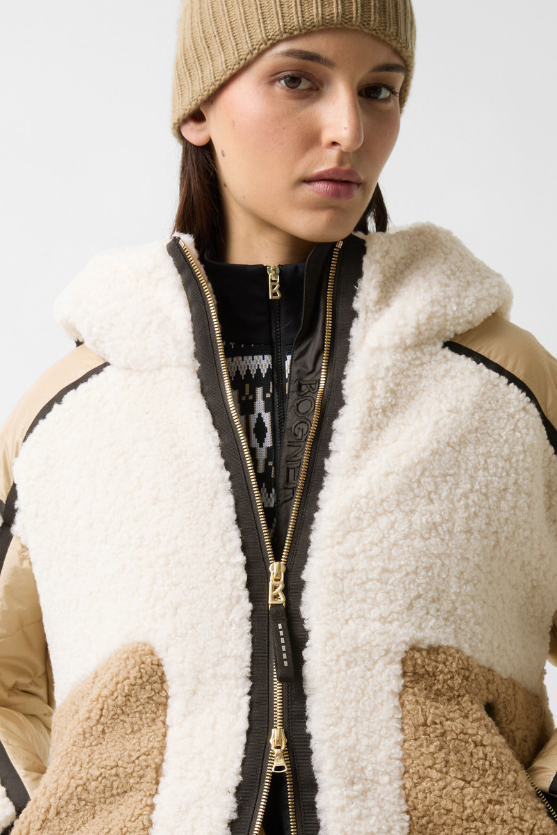 Kora ski jacket in Off-white/beige 9