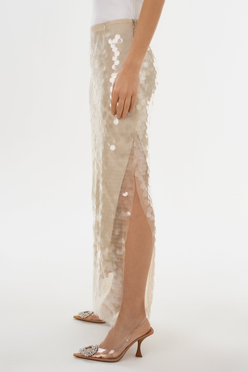CLARA | Sequin Midi Skirt 4