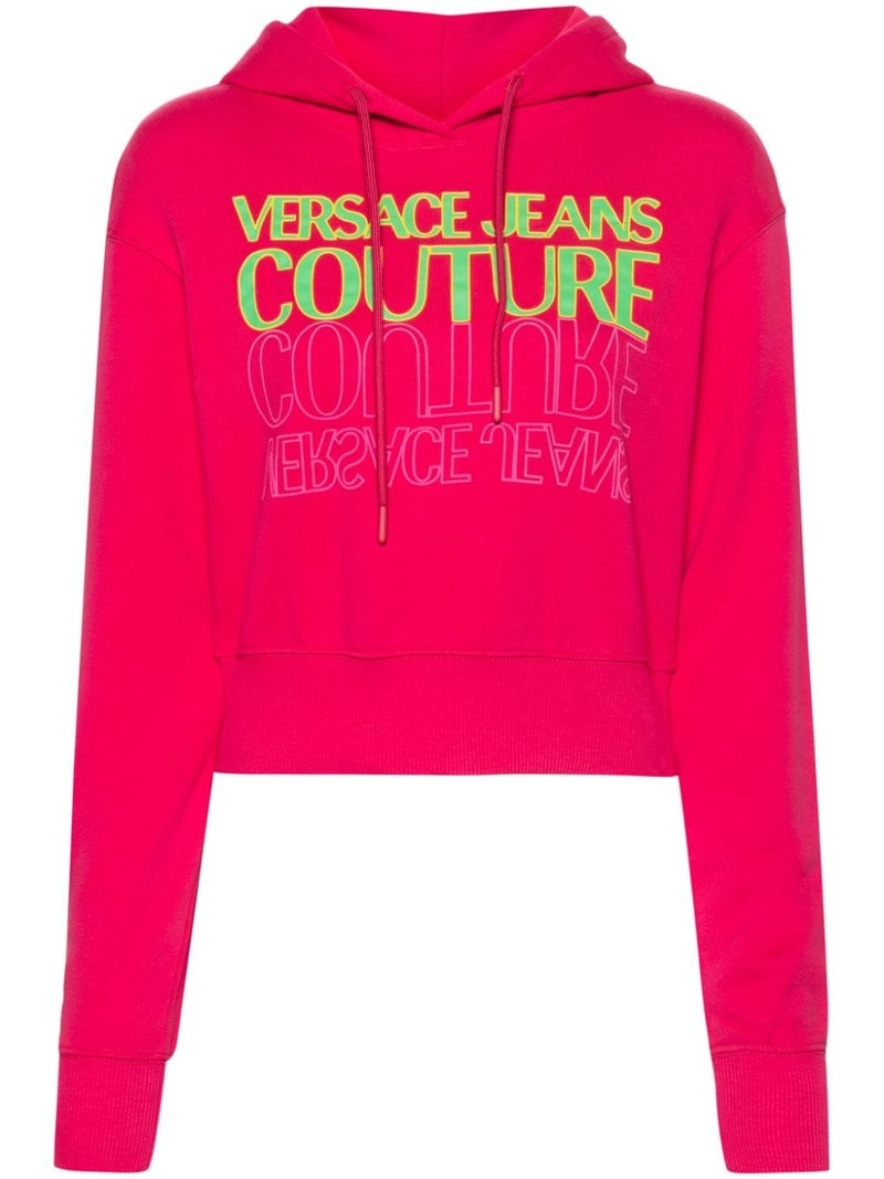Upside Down cropped sweatshirt 1