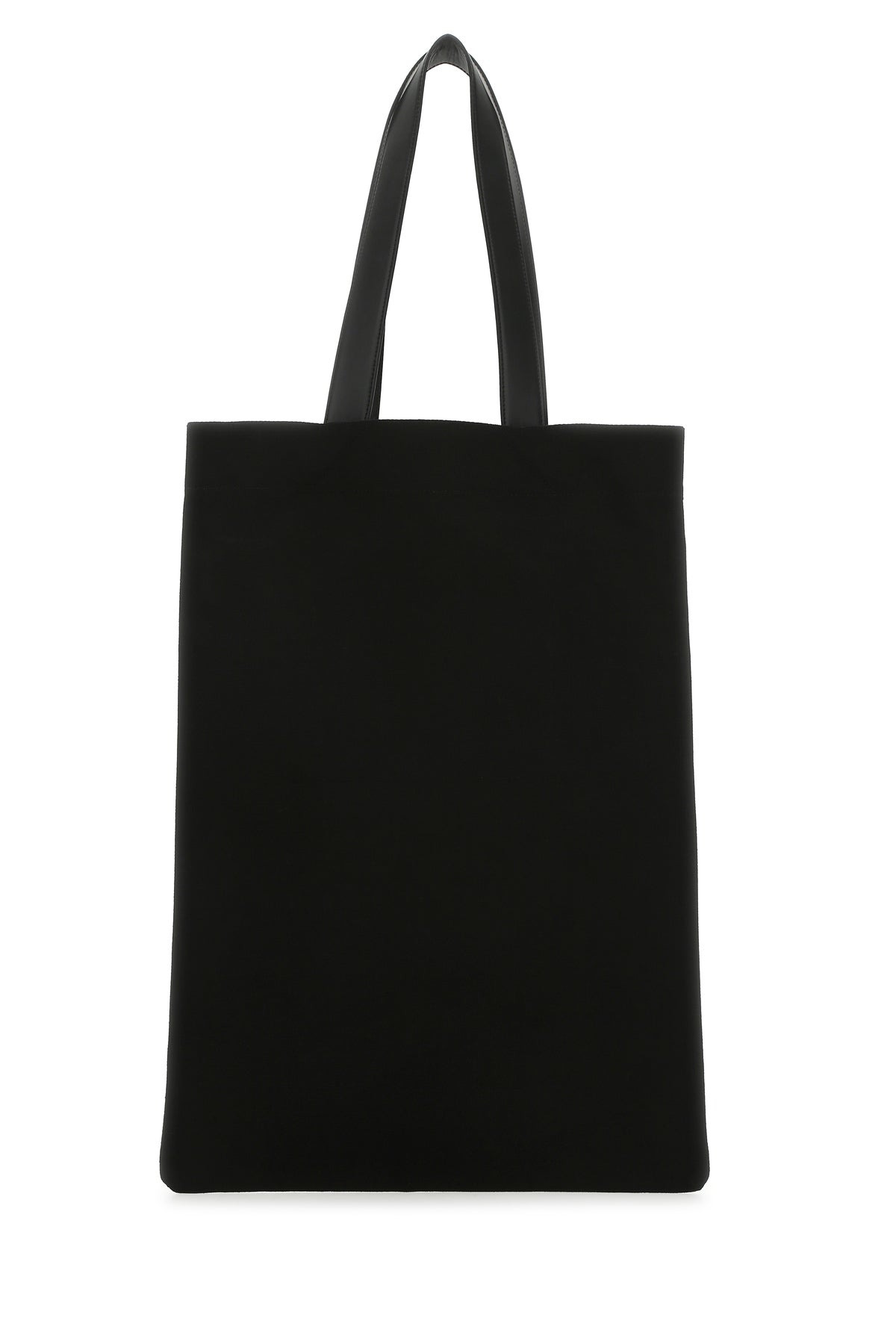 Black canvas shopping bag - 3