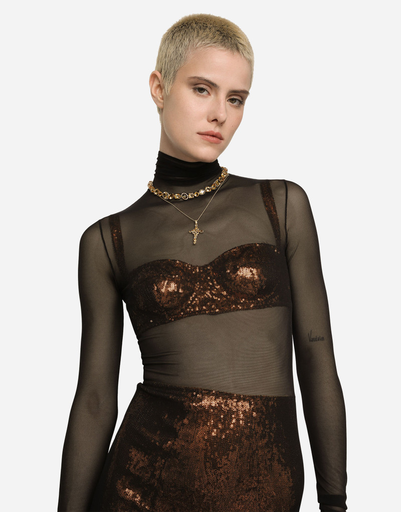 Dolce & Gabbana Rainbow Monochrome Pendant 18-carat yellow gold and citrine quartz outlook