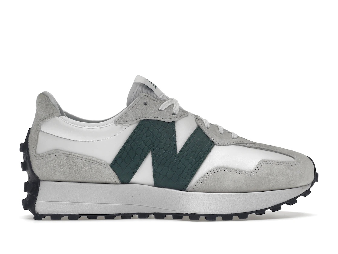 New Balance 327 White Nightwatch Green (W) - 1