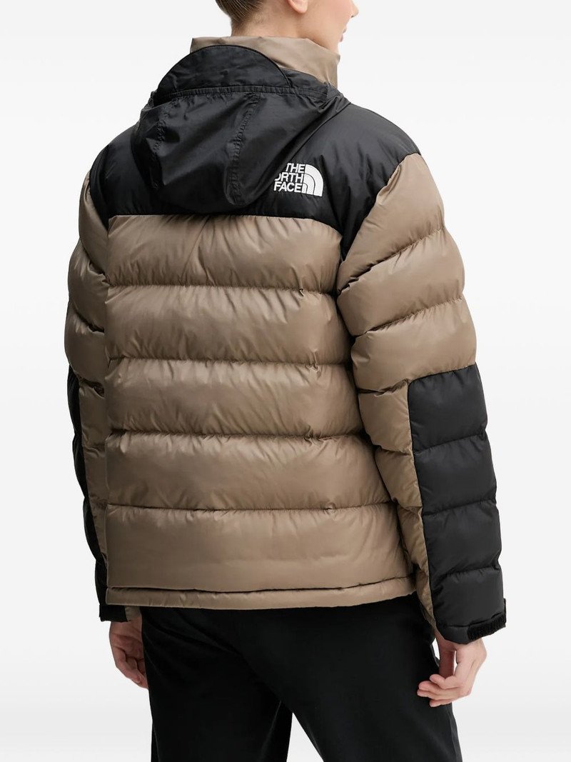 colour-block hooded jacket 3
