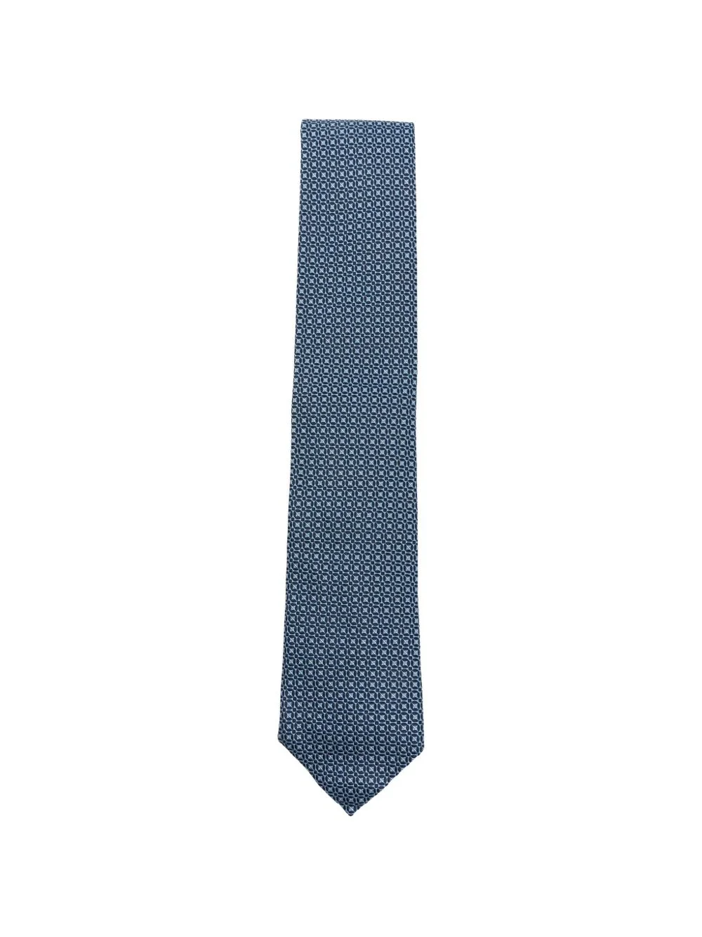 geometric-pattern tie - 1