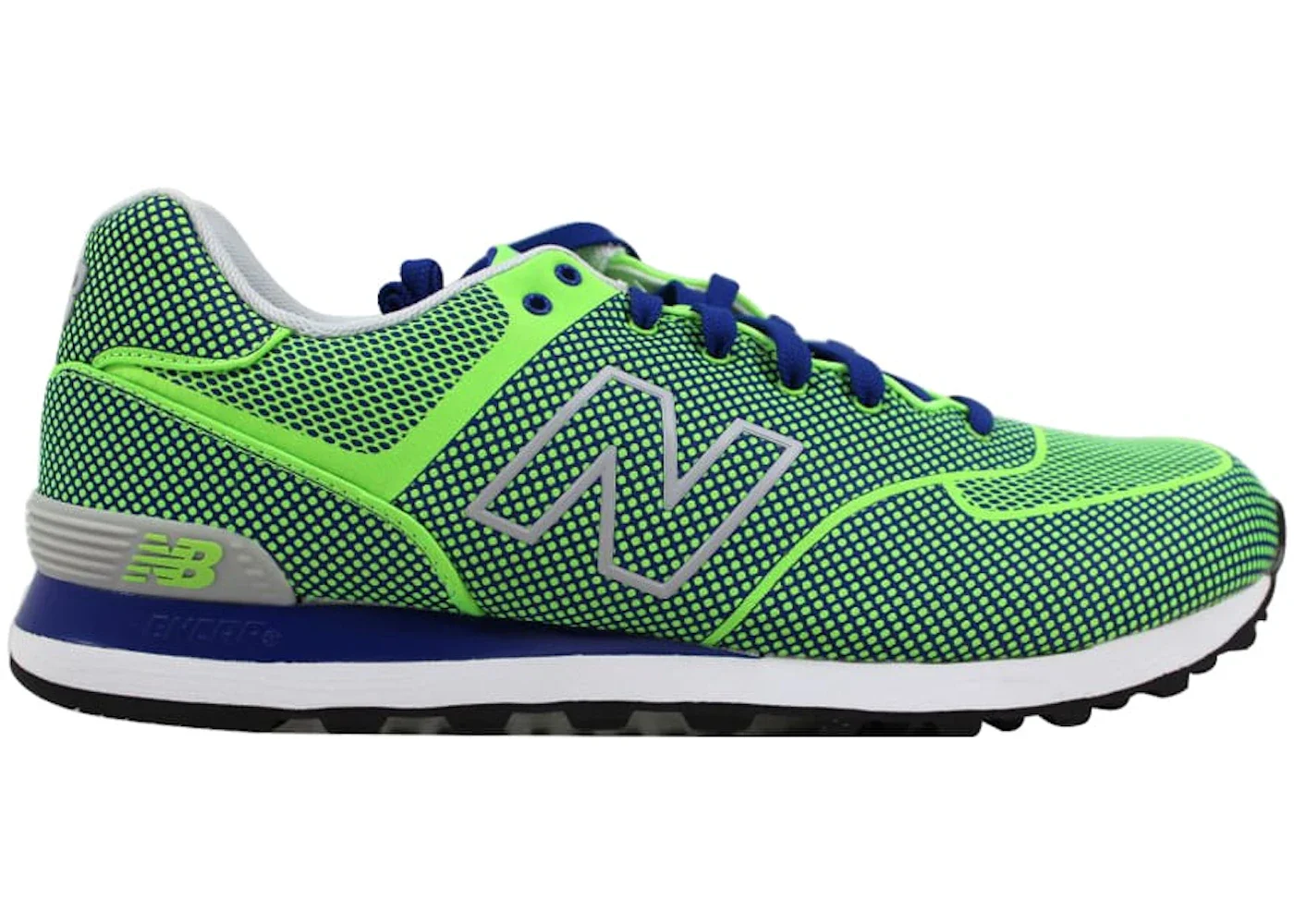 New Balance 574 Woven Green Blue - 1