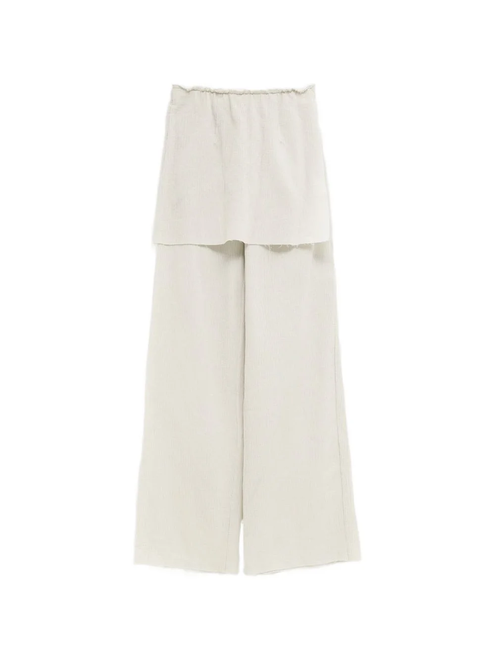ruffled trousers - 1