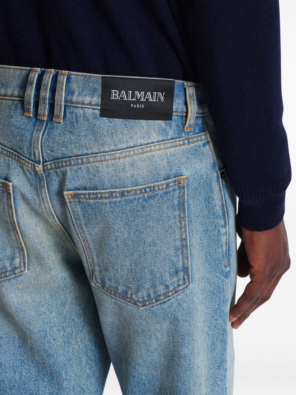 straight-leg jeans - 7