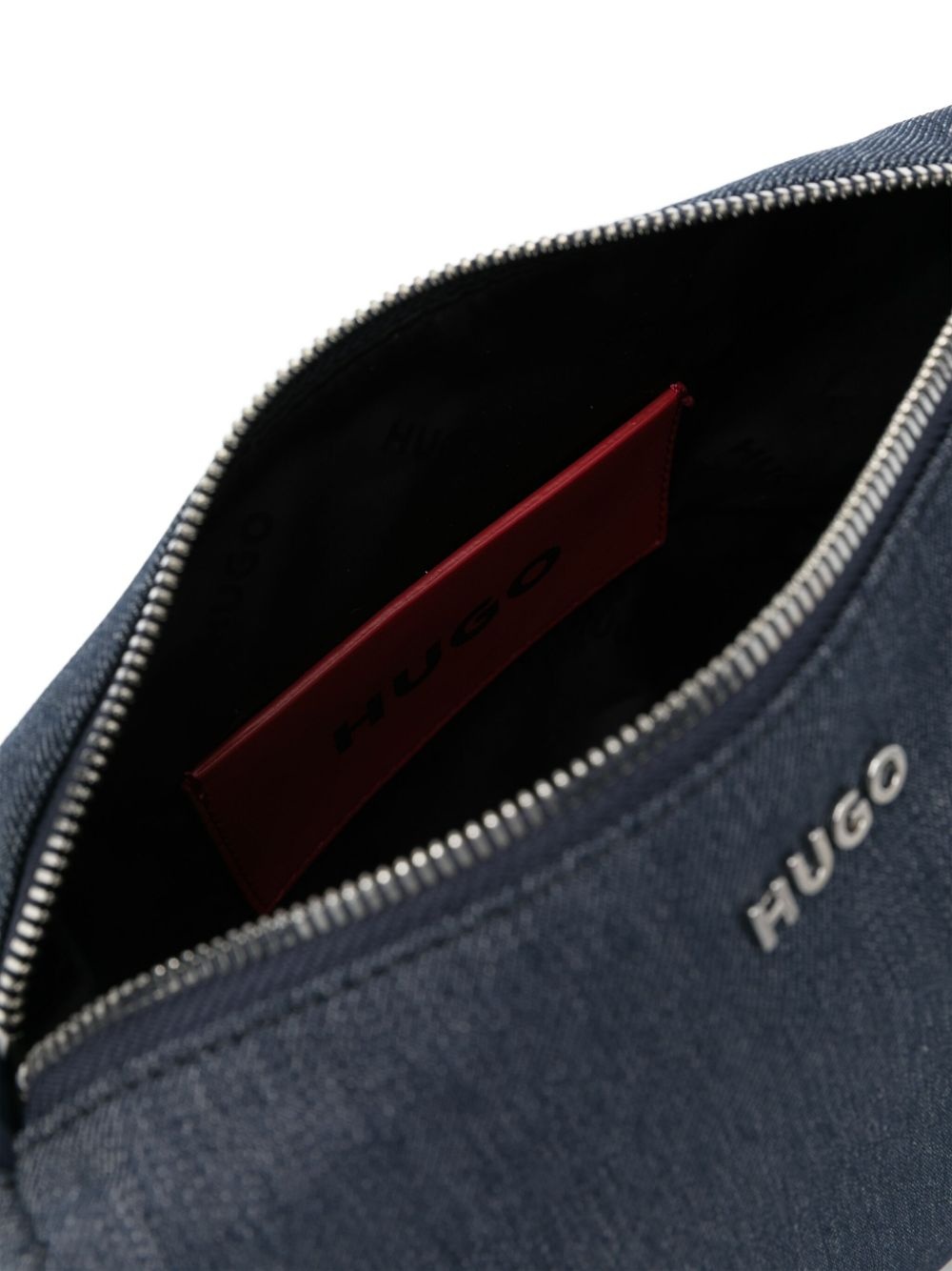 logo-lettering cross body bag - 4