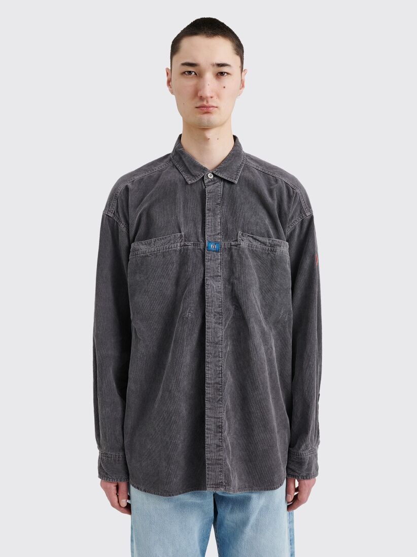 トップス cavempt Overdye Interspersed Big Shirts Cav Empt C.E OVERDYE COLOUR DENIM BIG SHIRT – unexpected store