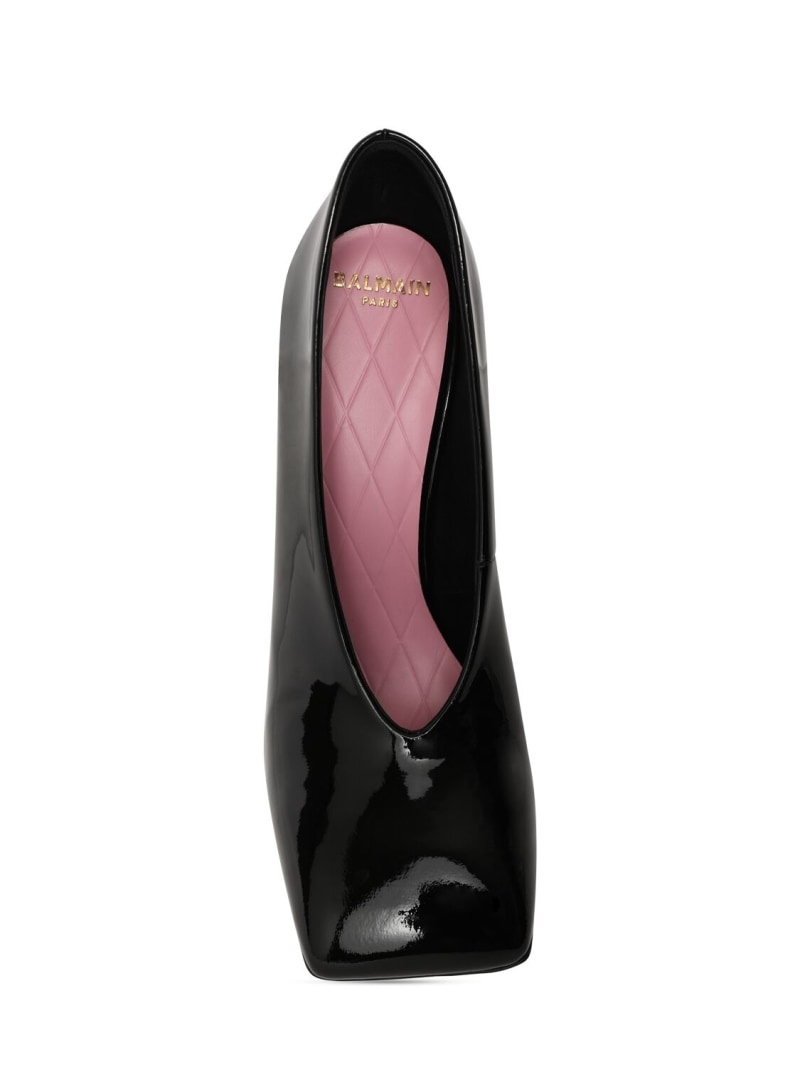 95mm Eden patent leather pumps - 5